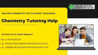master chemistry with expert guidance