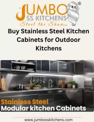 Top stainless steel modular kitchen- jumbosskitchens