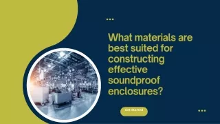 soundproof enclosure manufacturers.ppt.x