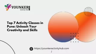 Top 7 Activity Classes in Pune Unleash Your Creativity and Skills