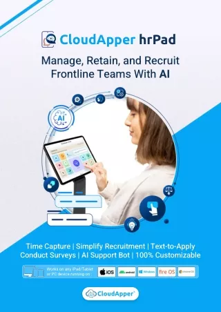 Whitepaper: hrPad - HR Tablet for Empowering Frontline Workers