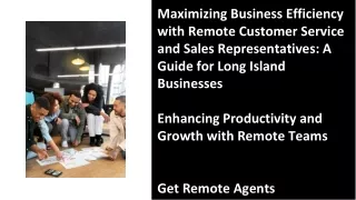 maximizing business efficiency with remote