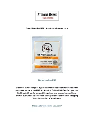 Steroids online USA | Steroidsonline-usa.com