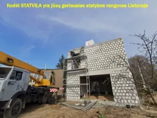 Kodėl STATVILA yra jūsų geriausias statybos rangovas Lietuvoje