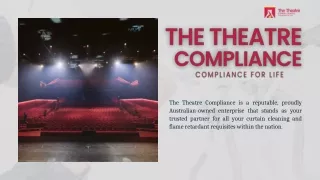 Stay safe in theatres with flame-retardant treatment!