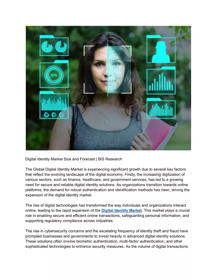 digital identity market size and forecast