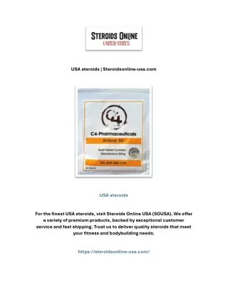 USA steroids | Steroidsonline-usa.com