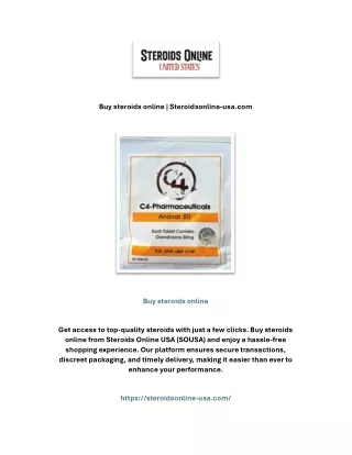 Buy steroids online | Steroidsonline-usa.com
