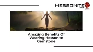 Amazing Benefits Of Wearing Hessonite Gemstone