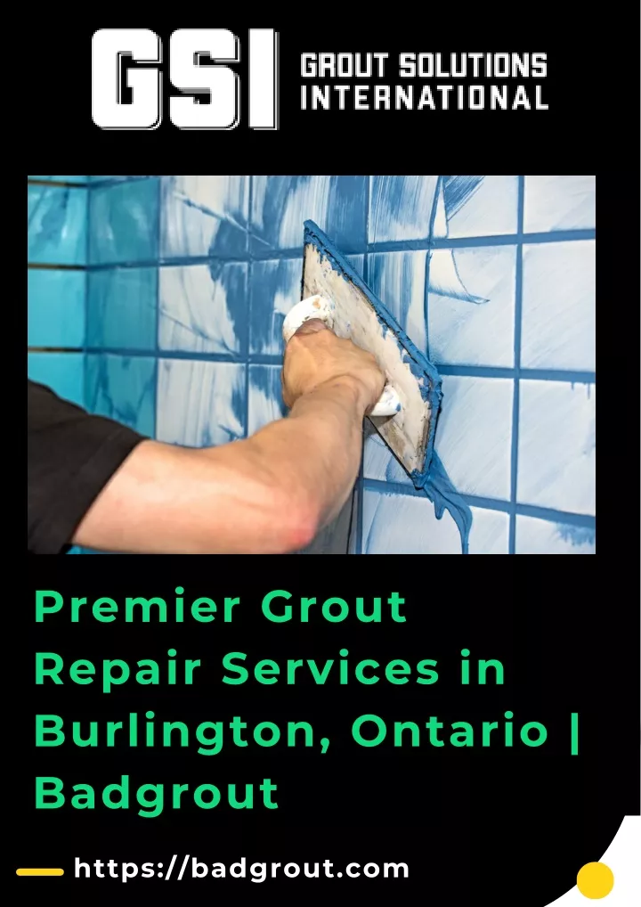 premier grout repair services in burlington