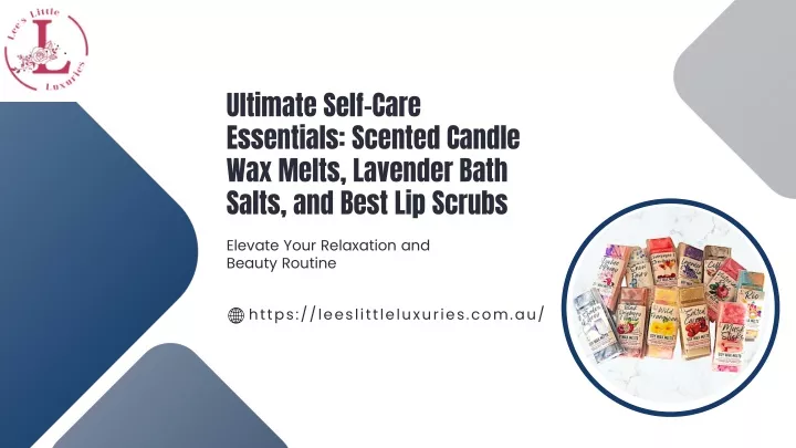 ultimate self care essentials scented candle