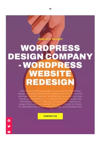WordPress design company