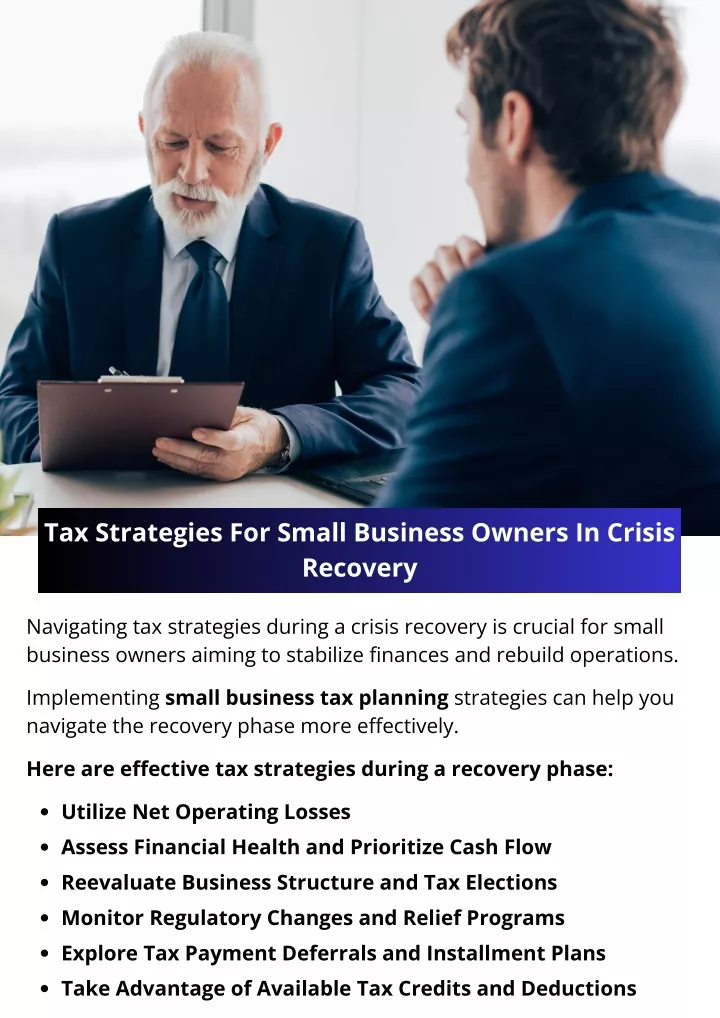 tax strategies for small business owners