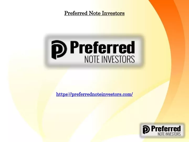 preferred note investors