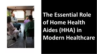 the essential role of home health aides