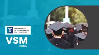 PGDM Course Scope in India - VSM