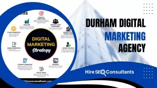 Durham Digital Marketing Agency Provides Essential Services