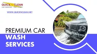 Premium Car Wash Services - Call 480-707-3531