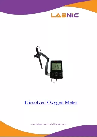 dissolved oxygen meter