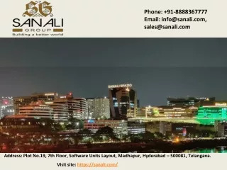 phone 91 8888367777 email info@sanali