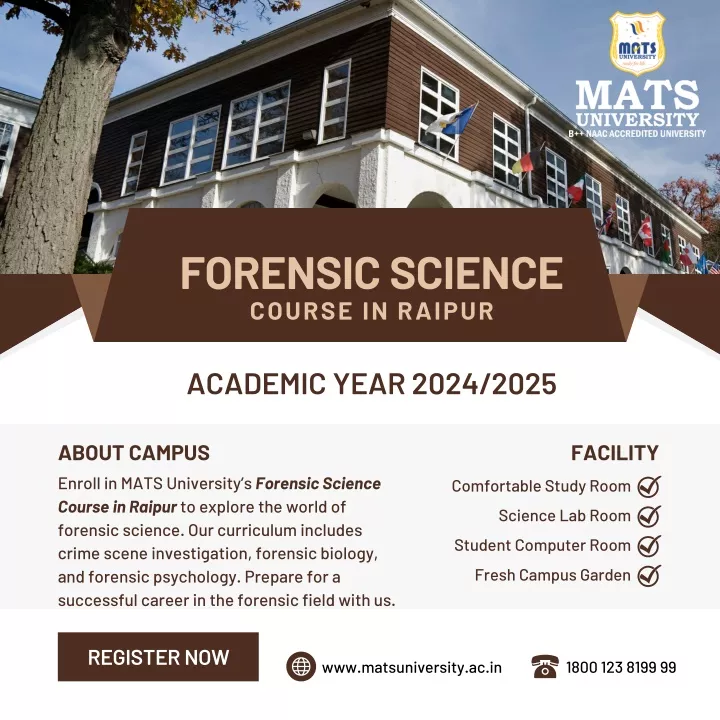 forensic science course in raipur