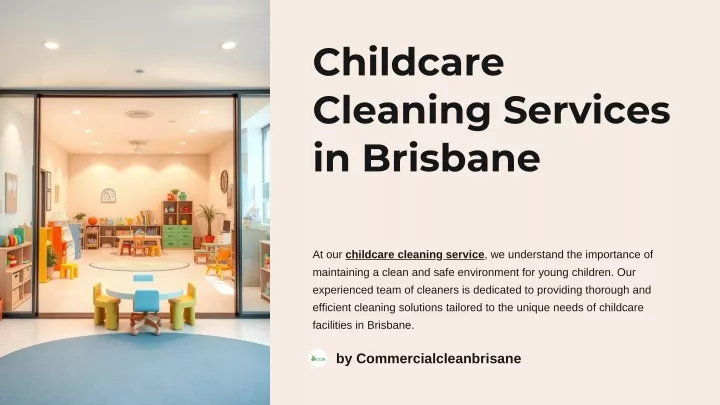 childcare cleaning services in brisbane