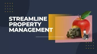 streamline property management