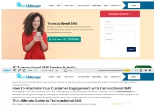 Boost Business Efficiency with Transactional SMS Services