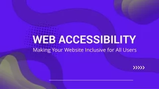 Web Accessibility: Making Your Website Inclusive for All Users