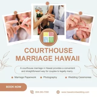 Courthouse Marriage Hawaii