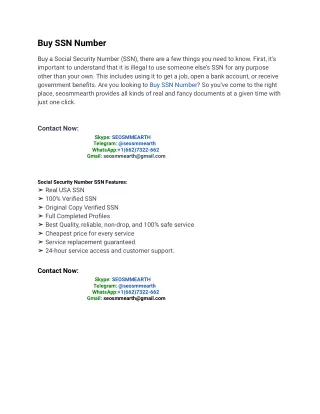 15 Ways To Get Through To Your Buy SSN Number
