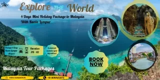 Quick Getaway to Malaysia 3 Nights, 4 Days Mini Holiday Package with WanderOn