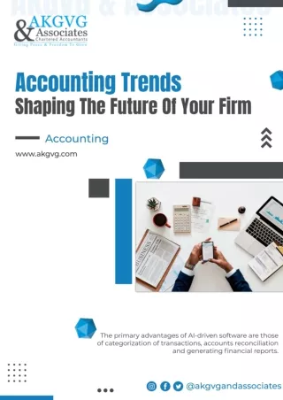 Accounting Trends - Shaping The Future Of Your Firm