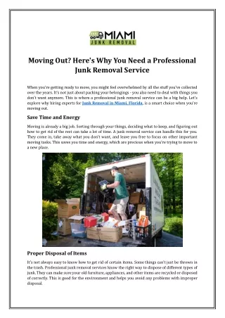moving out here s why you need a professional