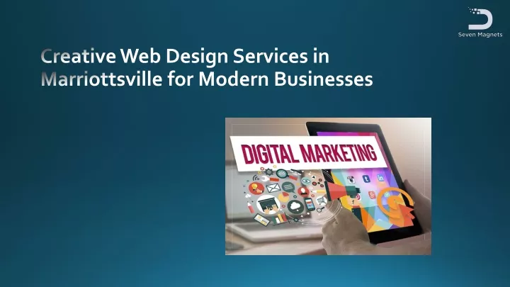 creative web design services in marriottsville for modern businesses