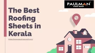The Best Roofing Sheets in Kerala