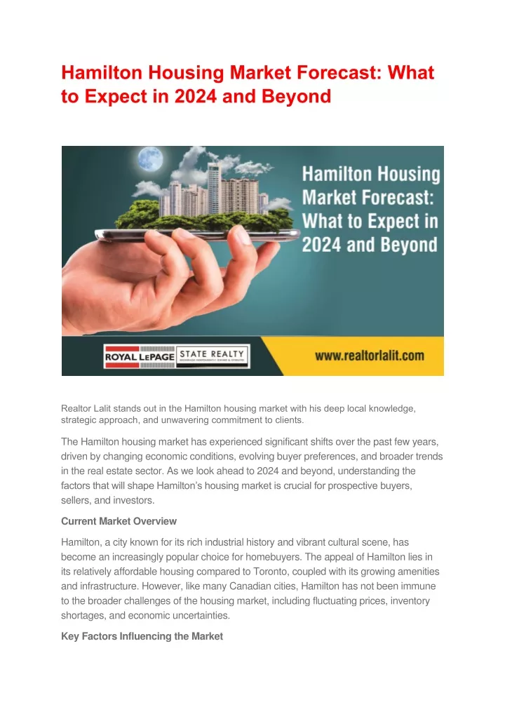 hamilton housing market forecast what to expect