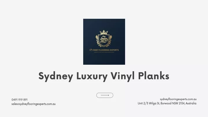 sydney luxury vinyl planks