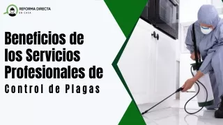 Beneficios de los Servicios Profesionales de Control de Plagas