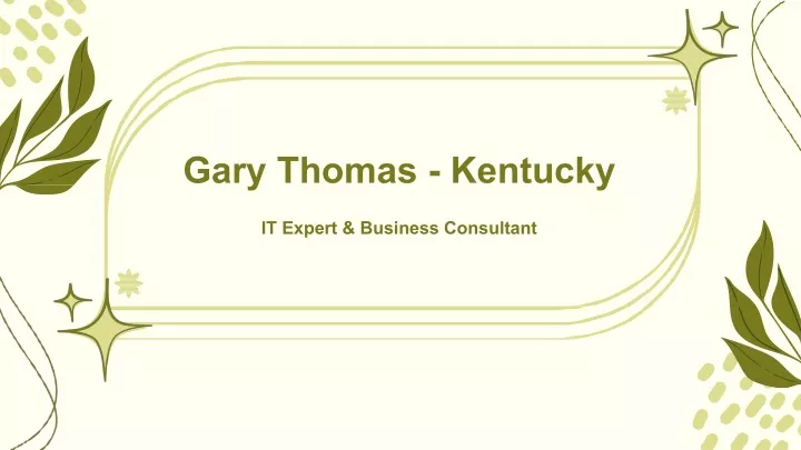 gary thomas kentucky