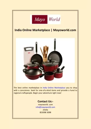 india online marketplace mayoworld com