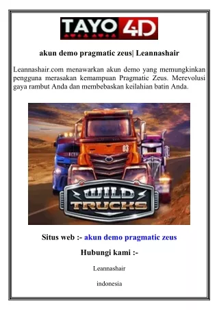 akun demo pragmatic zeus leannashair