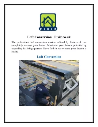 loft conversion fixiz co uk