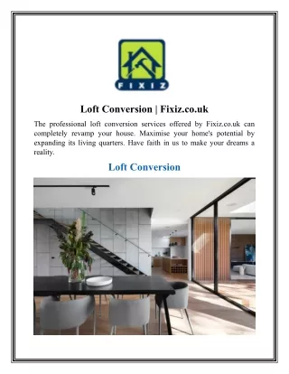 loft conversion fixiz co uk