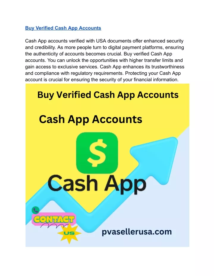 Ppt Top Site To Buy Verified Cash App Accounts Powerpoint