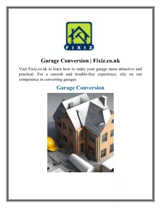 garage conversion fixiz co uk