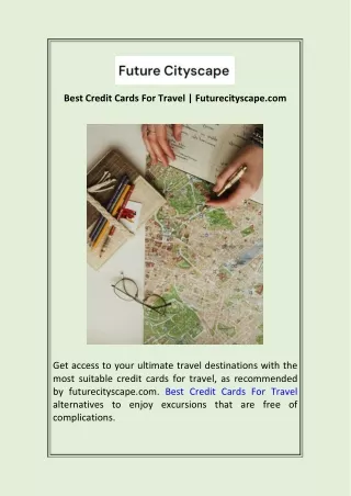 Best Credit Cards For Travel  Futurecityscape.com