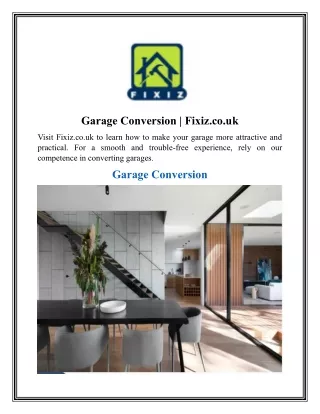 garage conversion fixiz co uk