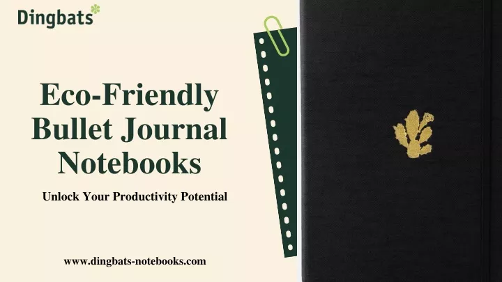 eco friendly bullet journal notebooks unlock your