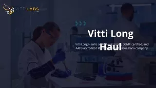 Clinical Trials Mesenchymal Stem Cells - Vitti Long Haul